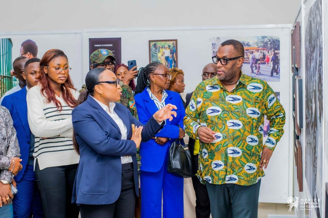 Visite de l’exposition “MOBUTU : une vie, un destin” au Musée National de la RDC